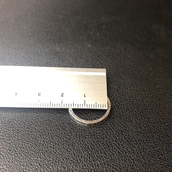 3/$20 Blue purple mother of pearl nacre ring - Picture 5 of 5